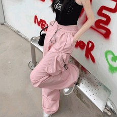 남녀공용 포켓 워크 카고바지 조거면바지