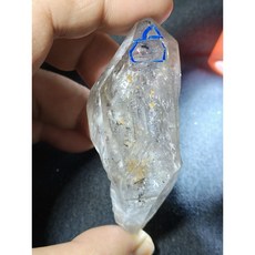 晶棋 雲貴閃靈流砂水膽水晶 1208-26 天然能量水晶擺件 淨化身心靈, 1個