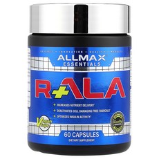 ALLMAX R+ALA 캡슐 60정 ALLMAX (올맥스), ALLMAX, R+ALA, 캡슐 60정 ALLMAX (, 1개