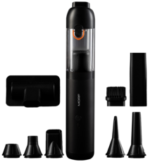 모프 차량용 무선 진공 청소기 초강력 BLDC모터 20000PA 블랙포스 에어건 사용가능 8종노즐 증정, 블랙