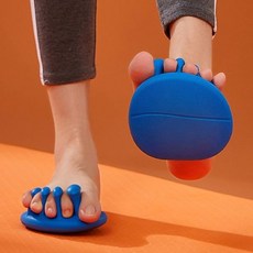 가자미근운동 혈당관리 종아리 힙업 스트레칭 앞꿈치 까치발 슬리퍼 2p, 블루