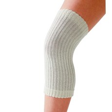 세르반 느슨하게 짠 실크 혼합 서포터 무릎 용 2 장 세트, 1개