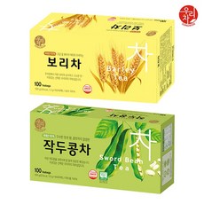 송원 작두콩차 100T +보리차 100T (200T), 100개입, 120g