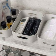 사각 손잡이 수납바구니 바스켓 수납함 수납정리함 중, 본상품선택, 본상품선택, 1개