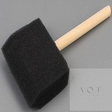 AoT 스폰지 붓 7.5cm 얇게칠하는붓