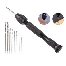 다스몰 프라모델 드릴 핀바이스 드닐날 10종 미니 핸드드릴, 1세트