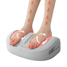 발 마사지기 발바닥 마사지기 종아리 발 다리 안마기 주무름 온열, 그린, smabat-7304