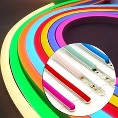 LED바 커버 실리콘바 줄조명 커버용 인테리어 셀프 시공 diy 스트립 쫄대 1M 8mm, 화이트, 1개