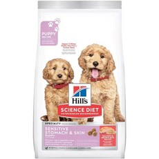 【Hills 希爾思】SD 狗 幼犬 敏感胃腸與皮膚 鮭魚與糙米 飼料 腸胃 皮膚 保健, 1.81kg, 1個, 鮭魚