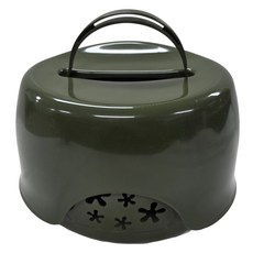 다용도 접이식 캠핑 바스켓 여행 세척기능, 카키_L