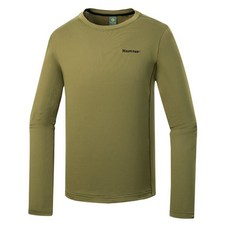 Mountneer 山林 男款圓領針織保暖衣 22P17 吸濕排汗