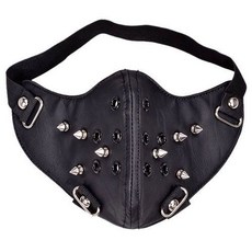 個性非主流朋剋柳釘騎行口罩 冰感降溫 親膚透氣 UPF50 高效防曬 可水洗, 1個, 美錦007