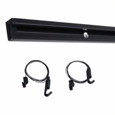 멀티 그림걸이 500mm 블랙 갤러리액자걸이 액자고리