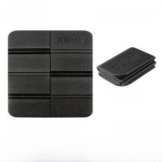 휴대용 야외 캠핑 매트 폼 비치 시트 쿠션 음악 축제용 냉각 방습 그라운드 패드 색상 크기, 7. [솔리드 컬러 엑스트라 두꺼운 모델] 블랙(수납