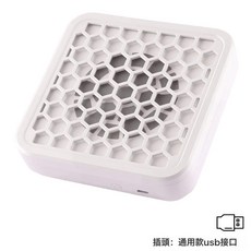 美甲吸塵器大吸力迷你卸指集塵器桌面指甲打磨粉塵吸塵器美甲, 1個, 白色USB插口:如圖
