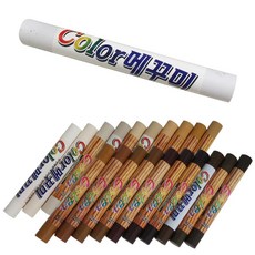 JSS&D 칼라 메꾸미 우드픽스 강마루 가구 목재 흠집 못자국 벽 구멍 보수 틈새 메꿈제, 칼라메꾸미 C-585, 1개