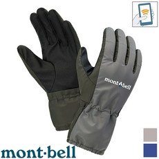 【台灣黑熊】日本 mont-bell 1118607 男 Thunder Pass Gloves 可觸控防撥水手套, 靛藍 (IND), 1個