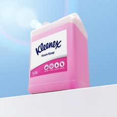 크리넥스 대용량 핸드워시 거품비누 폼 솝, 5L, 1개