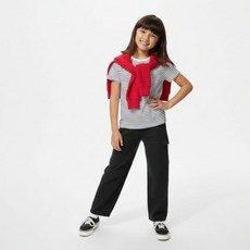 유니클로 키즈 남녀공용 봄가을 카고 조거핏 드라이 기능성 트레이닝바지