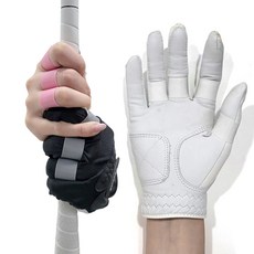 골프 굳은살 물집 미끄럼 방지 손가락 핑거 밴드 실리콘 골무 4개입, 투명, 1세트