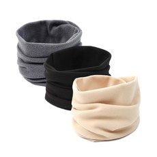 [1+1+1] 윈터허그 넥게이터 겨울 방한 목토시 기모 넥워머 골프 스포츠 러닝 등산, 3개, 색상혼합
