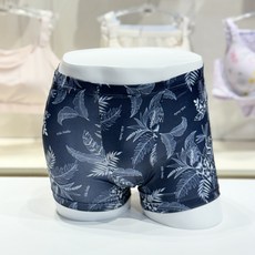 FILA 휠라언더웨어 [ NC터미널점] 남성 리프 나염 드로즈 FI4DRG2607MDID