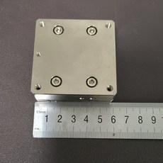 마그네틱 스틸 가이드 레일 슬라이더 미세 조정 플랫폼 6cm