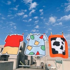주방 핸드타올 고리 캐릭터 손 타월