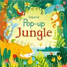 Usborne Pop-Up Jungle 立體書，附英美雙發音QR-Code音檔, 詳見詳細資訊
