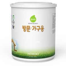 노루페인트 순앤수 수성페인트 방문가구용 벽지용 베란다용, 순앤수 방문가구용 퓨어화이트, 1개