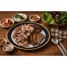 돼지 냉동 모듬 내장 국내산 3kg 순대용 부속 간 허파 염통 울대, 2개