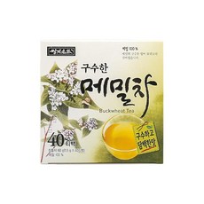 SSANGGYE CALDRON BAGS 40 NURUNGJI TEA 5G PREMIUM, Buckwheat 40T