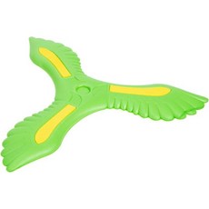 반환하는 부메랑 장난감 남녀용 인터랙티브 던지고 잡기 야외 재미 안전 소재 세트 세 개 용 정원과 해변용, 빨간색