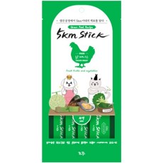 5km Stick 粉色寵物零食, 4個, 雞胸肉(骨關節)