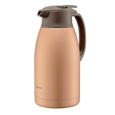 조지루시 테이블팟 스테인레스 보온보냉 포트 1.9L SH-HC19-NU, 매트 코퍼