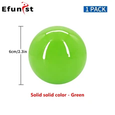 단색 골프 파크 공 멀티 컬러 옵션 클립 용품 직경 6cm 2.36 인치 새로운 스타일, 1Pcs Green ball, 02 1Pcs Green ball