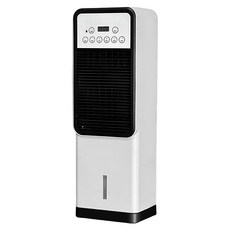 立式冷暖風扇，冷暖雙模式，三檔製冷，二檔加熱，遙控控制, 白色+黑色, 冷暖風扇