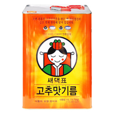 새댁표 고추맛기름 15L 새댁 고추기름, 1개