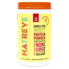 NATREVE 草飼乳清蛋白粉法式香草威化聖代, 675g, 1個