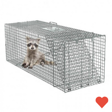 반려동물 거실 야생 동물 포획망 강아지 고양이 철망 포획틀, 원터치 43실버포획망