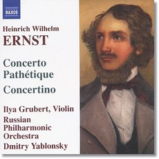 [CD] 하인리히 빌헬름 에른스트: 바이올린 협주곡 (Heinrich Wilhelm Ernst: Music For Violin And Orchestra)