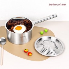 벨라쿠진 스텐 짜장 라면 편수 냄비 파스타팬 16cm