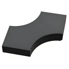 타일 ​​2x2 컷 아웃 빌딩 블록 벽돌 MOC 부품 어린이를위한 DIY 장난감 호환 주요 브랜드 3396 30 개/대 선, 02 Black