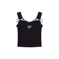 [국내정품] 러브이즈트루 나시HEART RIBBON T이이 나시(BLACK) 205752