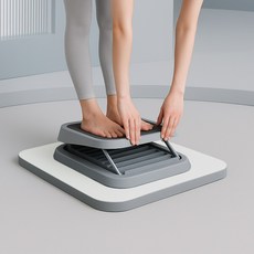 제이디 헬스기구 소음방지 매트 레귤러 스텝퍼매트, 1개, 아이보리