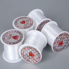 비즈 수공예 우레탄실 낚시끈 매듭줄 스트링세트 DIY재료, 비탄성 우레탄줄 0.2mm, 비탄성 우레탄줄 0.2mm