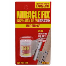 미라클픽스 다용도 에폭시 접착제 퍼티 다목적용 20g, 1개