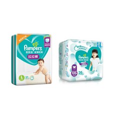 幫寶適 Pampers 超薄乾爽清新幫拉拉褲 L、XL、XXL、XXXL 褲型, 1個, 超薄乾爽拉拉褲L37