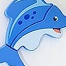 유아퍼즐 돌고래 완구 감각 교구 _050613