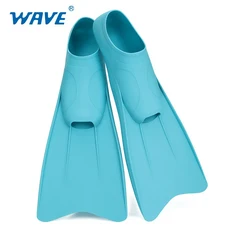 전문가용 실리콘 핀 수영 훈련 스노클링 숏 다이빙 핀 프로그 슈즈 남녀 공용 브레스트스트로크 프리스노클, XS 33-35, Blue